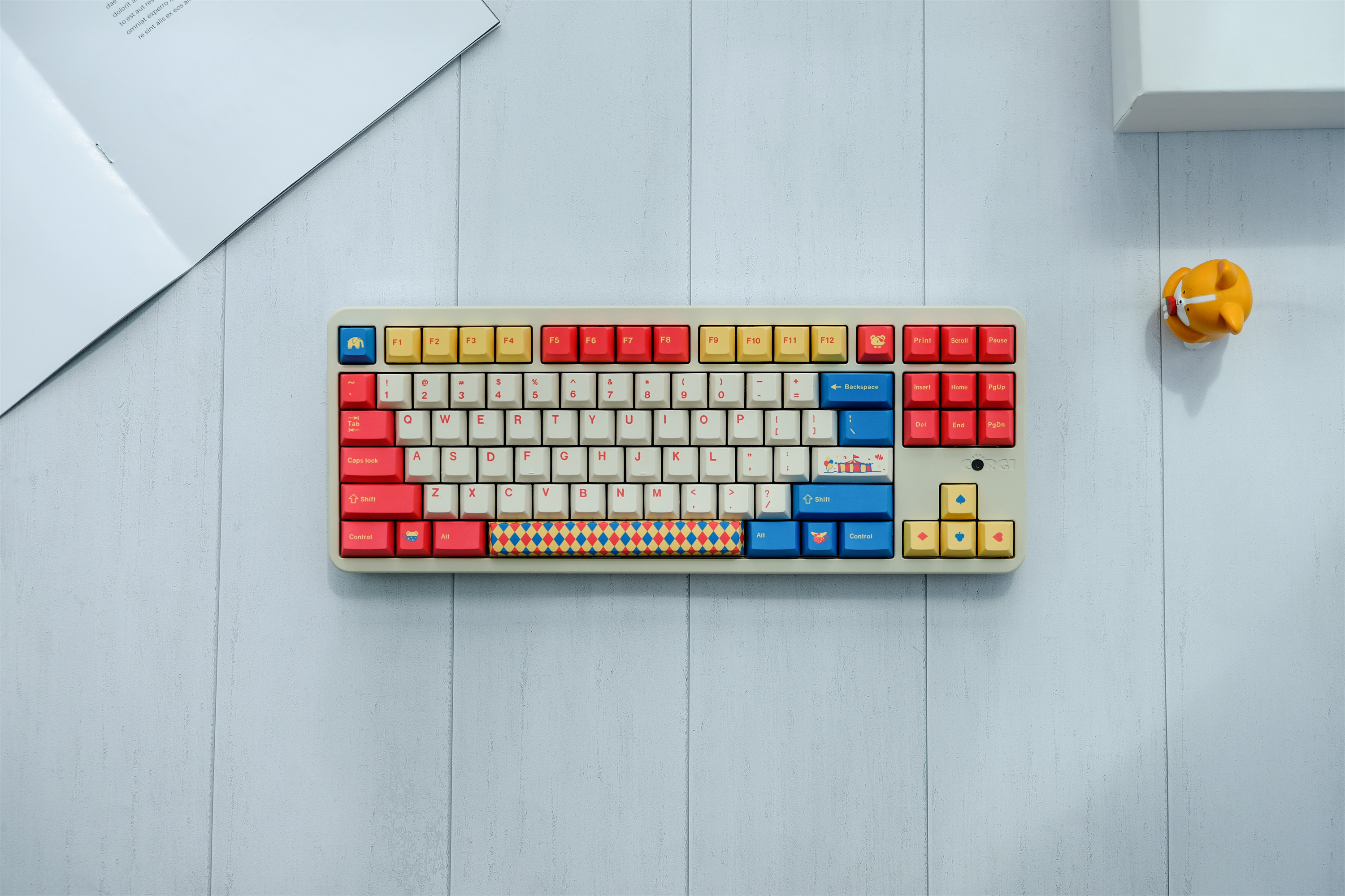 GMK Circus Keycap, 134 Keys PB - Retro Gaming Keycaps recensione e prezzo