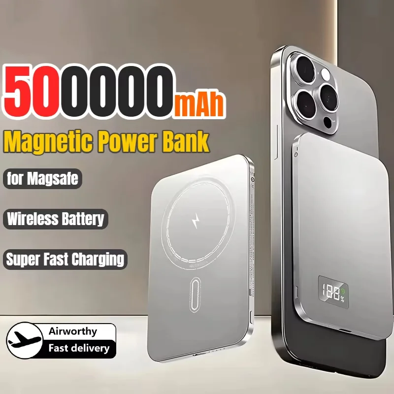 500000mAh Wireless Magnetic Po - Retro Gaming Power Bank recensione e prezzo