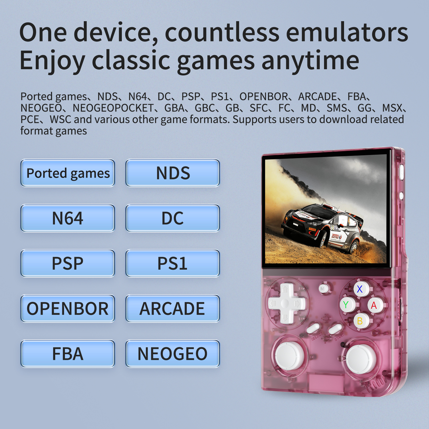 BATLEXP G350 Handheld Game Con - Retro Gaming Linux recensione e prezzo