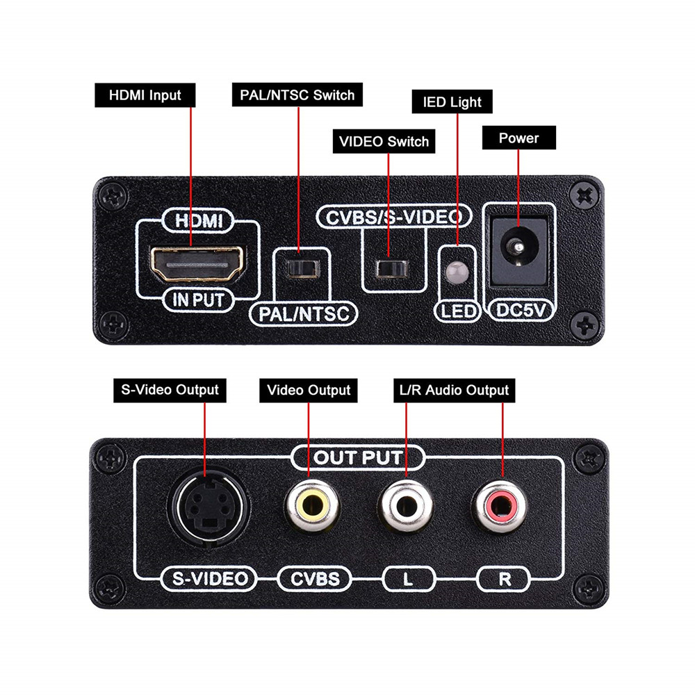 HDMI to Composite 3RCA AV S-Vi - Composite Rca Cable recensione e prezzo