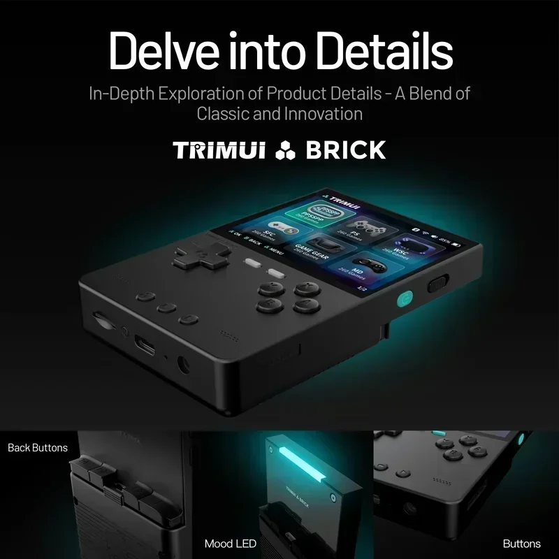 TRIMUI BRICK Retro Handheld Ga - Retro Gaming Linux recensione e prezzo