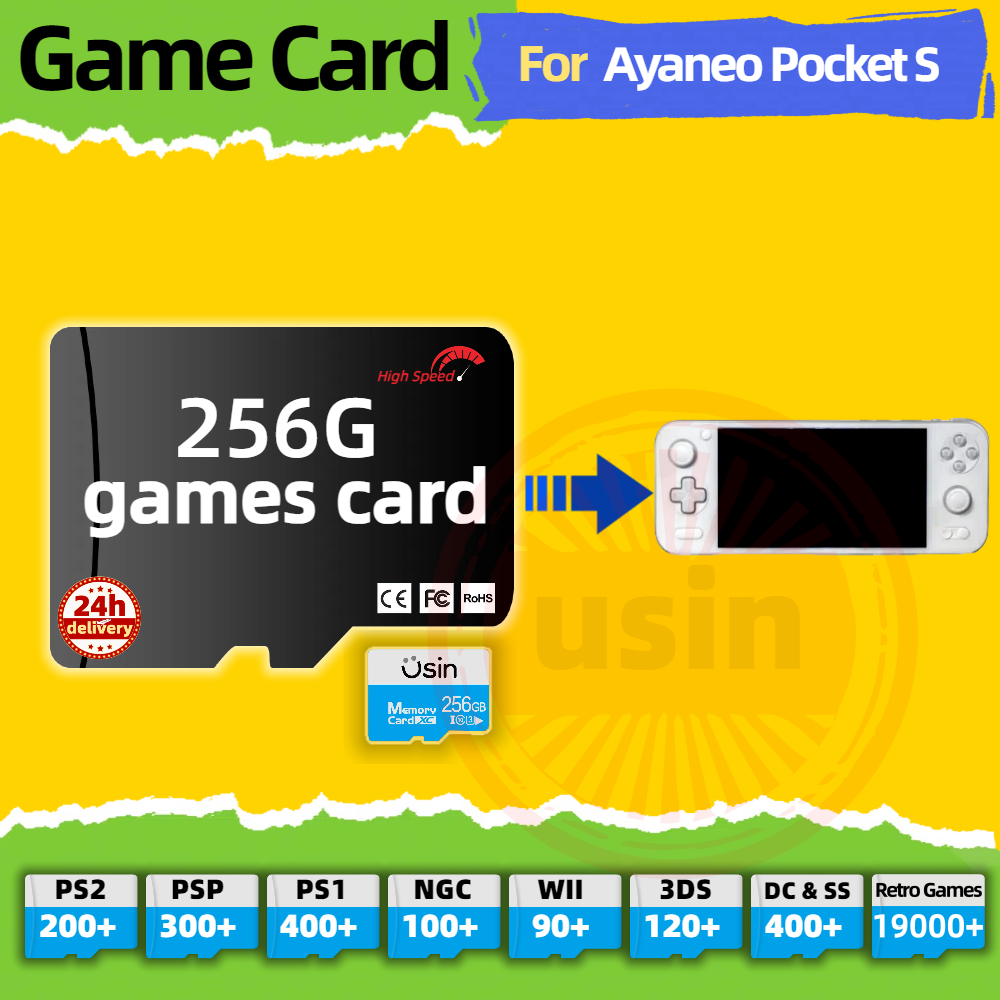 Game Card For Ayaneo Pocket S  - Retro Gaming Ps2 recensione e prezzo