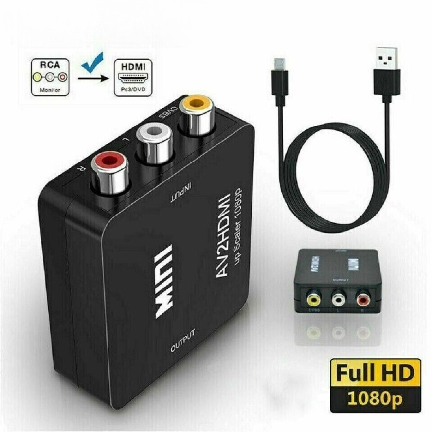 AV TO HDMI-compatible Adapter  - Composite Rca Cable recensione e prezzo