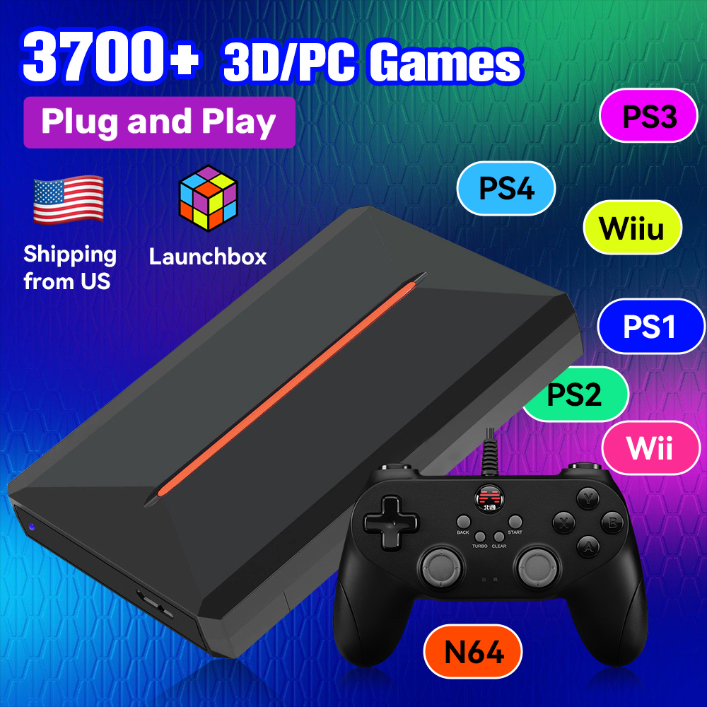 Launchbox OS 500GB Portable Ga - Retro Gaming Ps2 recensione e prezzo
