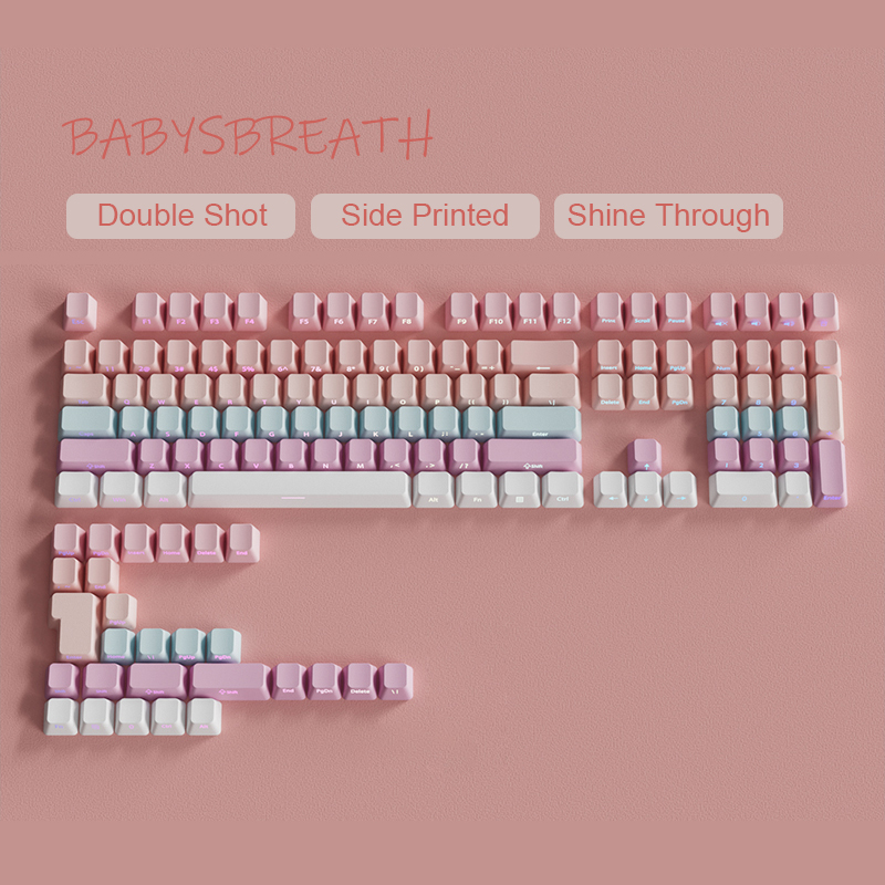 Babysbreath Side Print Shine T - Retro Gaming Keycaps recensione e prezzo