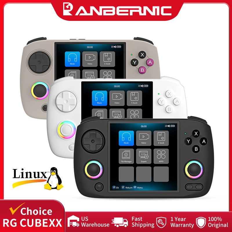 ANBERNIC RG CubeXX Handheld Ga - Retro Gaming Linux recensione e prezzo