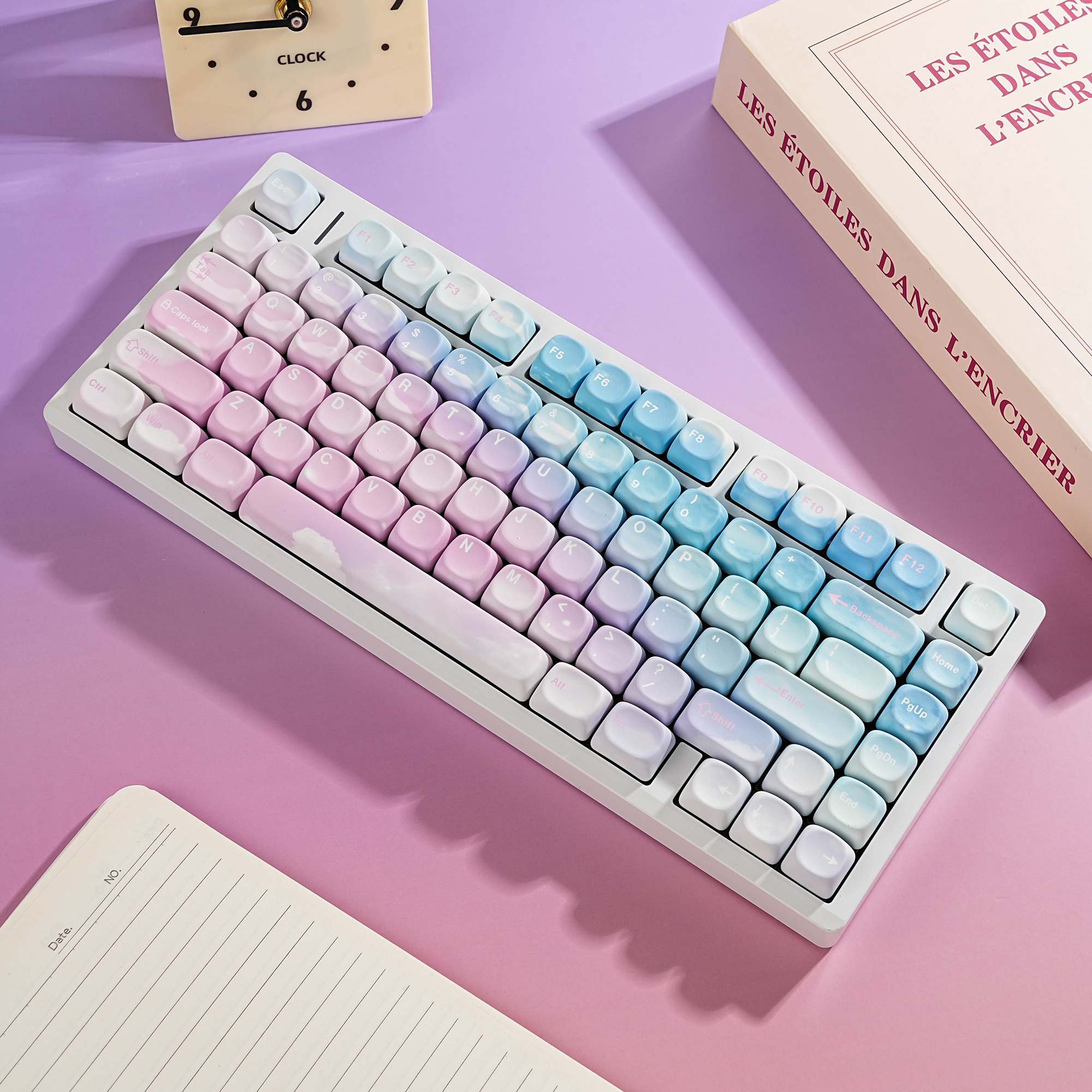 MOA PBT Keycaps Cute Ball Caps - Retro Gaming Keycaps recensione e prezzo