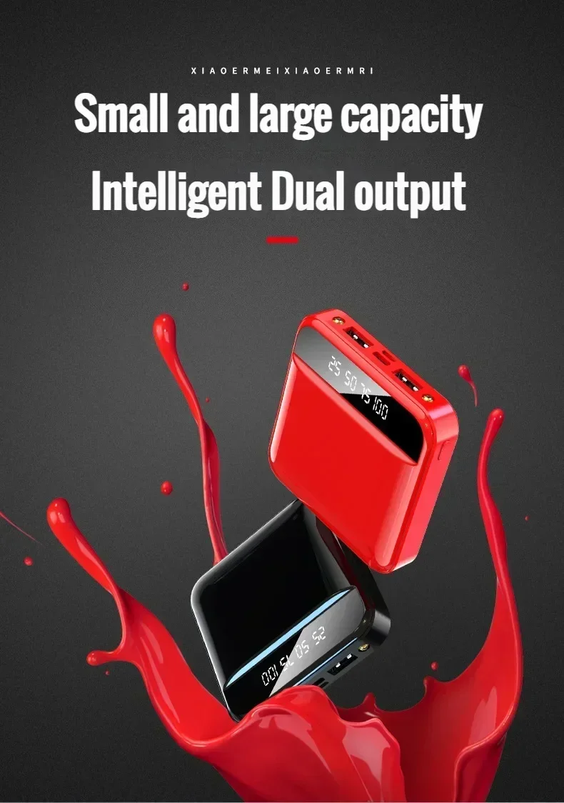 300000mAh Mini Power Bank Port - Retro Gaming Power Bank recensione e prezzo