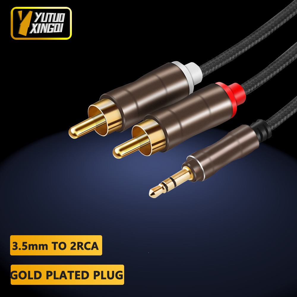 3.5 mm To 2RCA Double Lotus Au - Composite Rca Cable recensione e prezzo