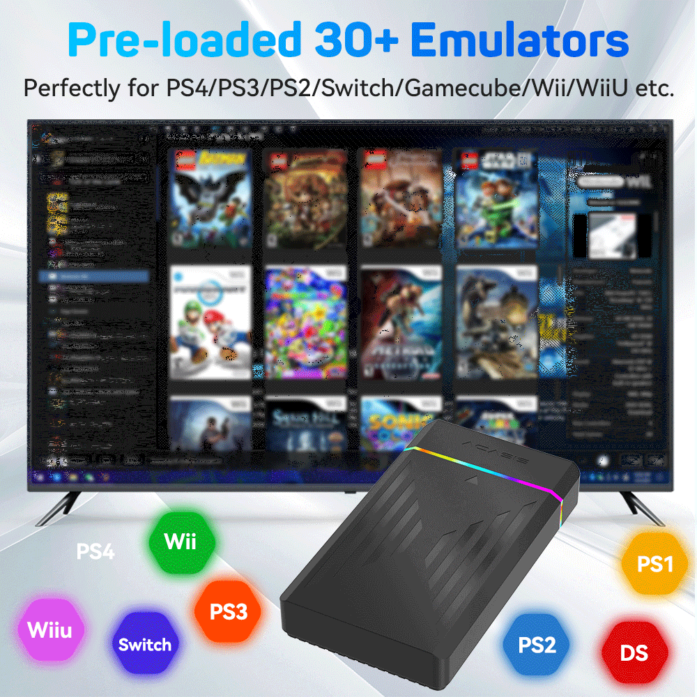 3TB Portable Gaming HDD Launch - Retro Gaming Ps2 recensione e prezzo
