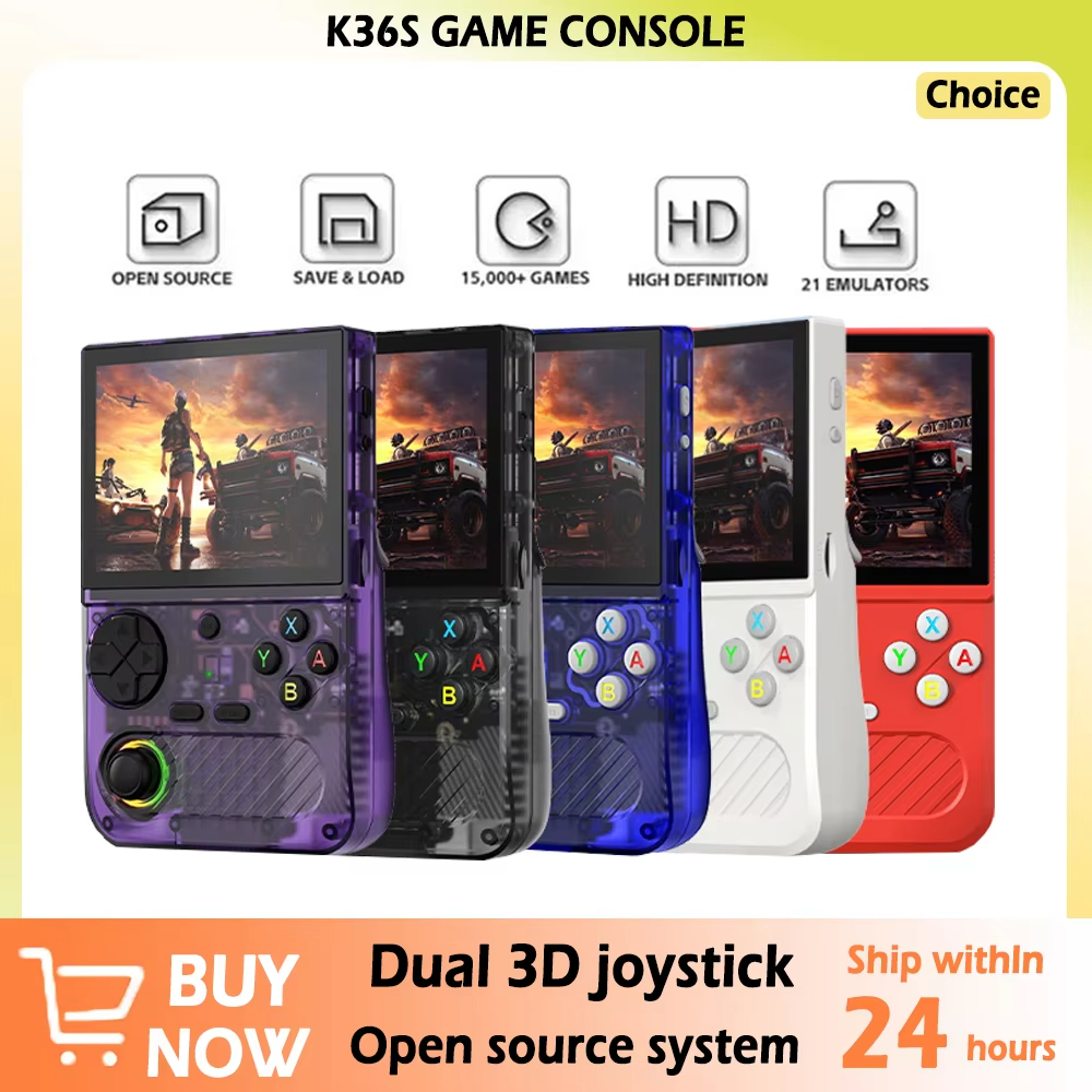 K36S Retro Handheld Video Game - Retro Gaming Linux recensione e prezzo
